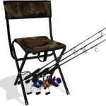 Portable Foldable Fishing Chair with Cooler Bag