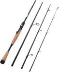 4-Piece Portable Travel Spinning Rod