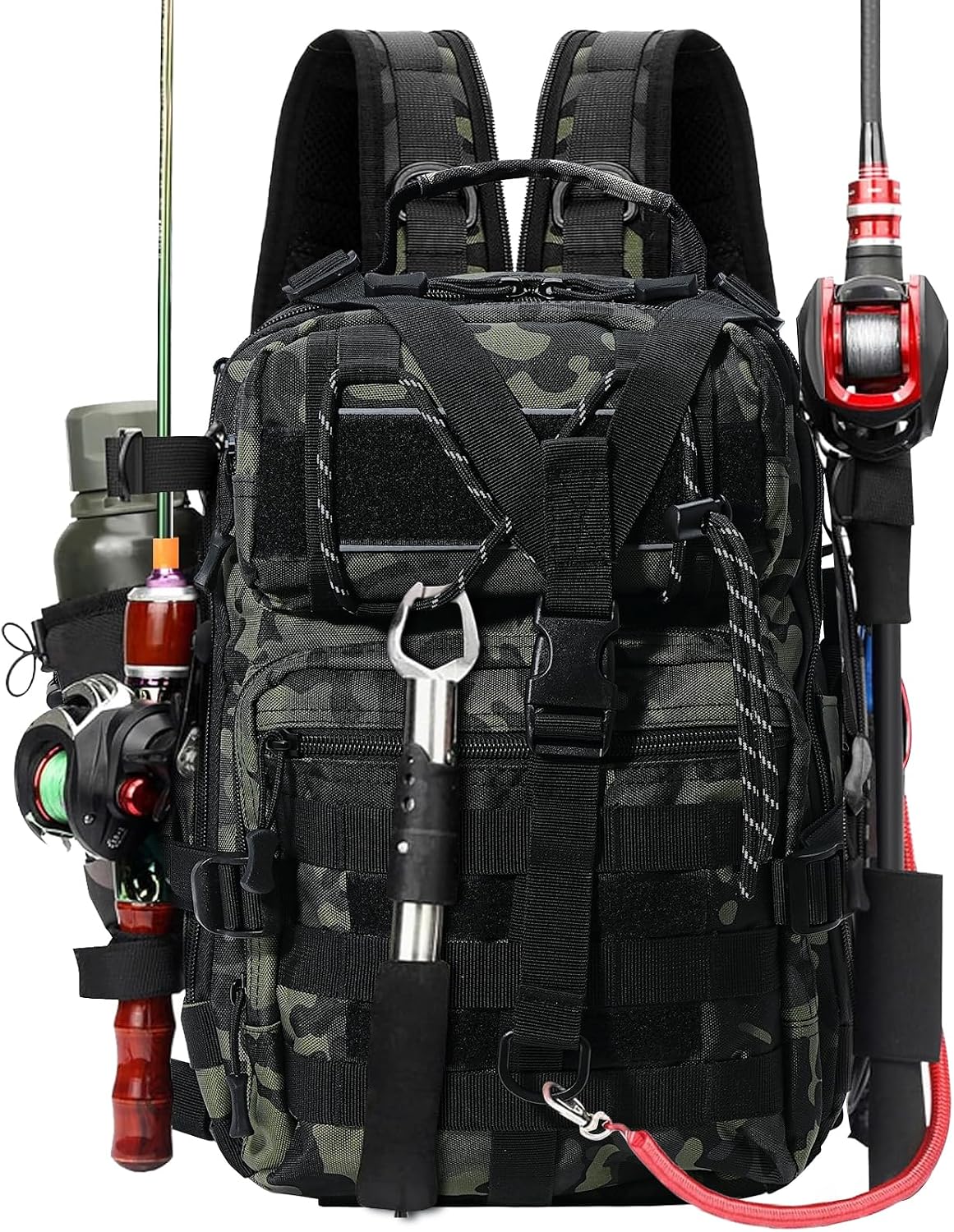 81SvhAl0RcL._AC_SL1500_.jpg Fishing Tackle Backpack, Military Tactical Backpack - Image 1
